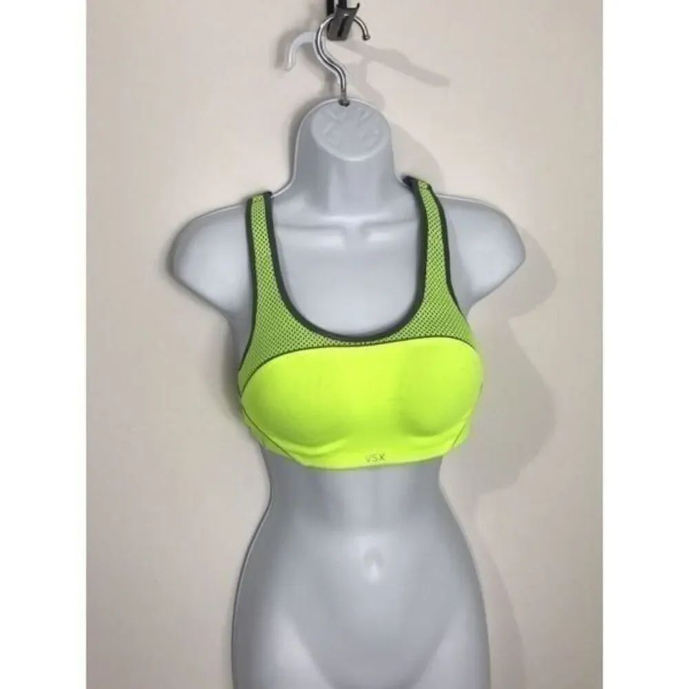 VSX neon color Sport Bra size 32C 0547